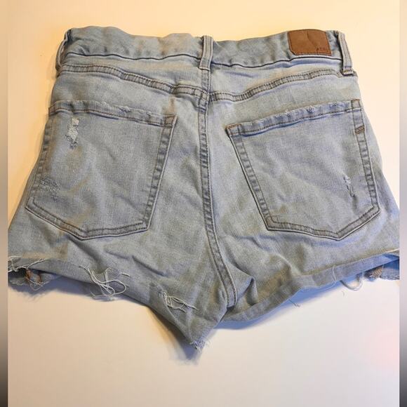 Aeropostale High Rise Curvy Midi Shorts 3” Sz 8 - Picture 4 of 9